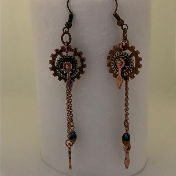 Steampunk Earrings - So Fun! - Picture 2 of 2